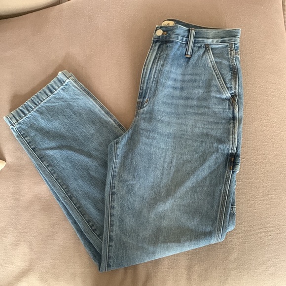 Madewell The Perfect Vintage Straight Jean: Carpenter Edition - Picture 6 of 7